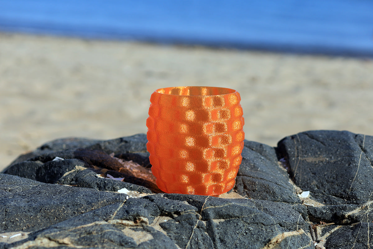 Orange Solace Vessel